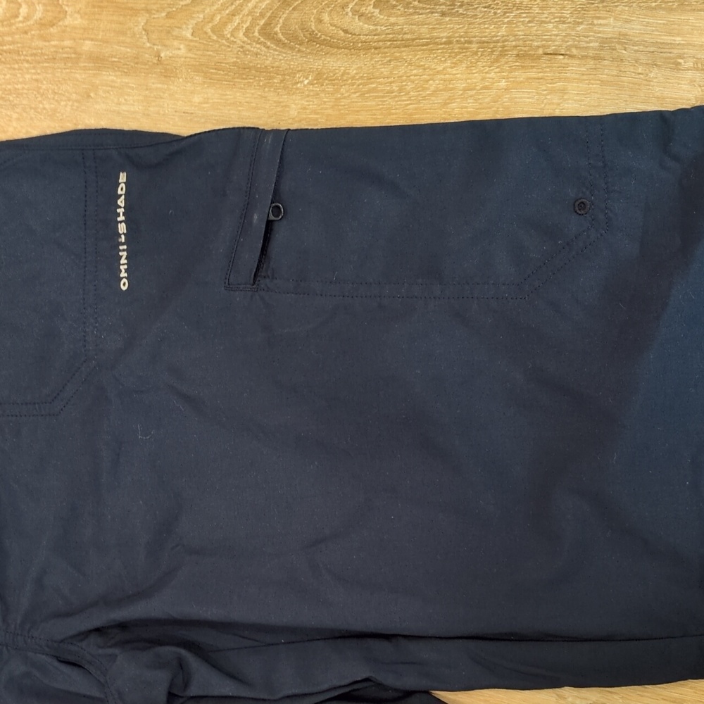 ❤️💙 Columbia PFG Navy Blue Cargo Pants Women's 10 Regular ❤️💙 - Picture 6 of 12